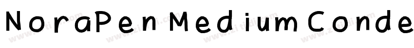NoraPen Medium Conde字体转换